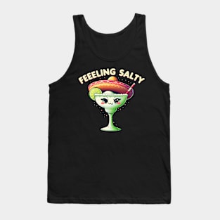 Margarita Feelin' Salty Cinco De Mayo Funny Mexico Party Tank Top